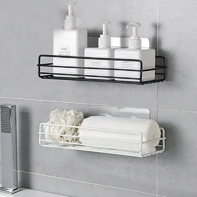 Toilet Storage Rack Bathroom Shelf No-Drill Corner Shelf Shower