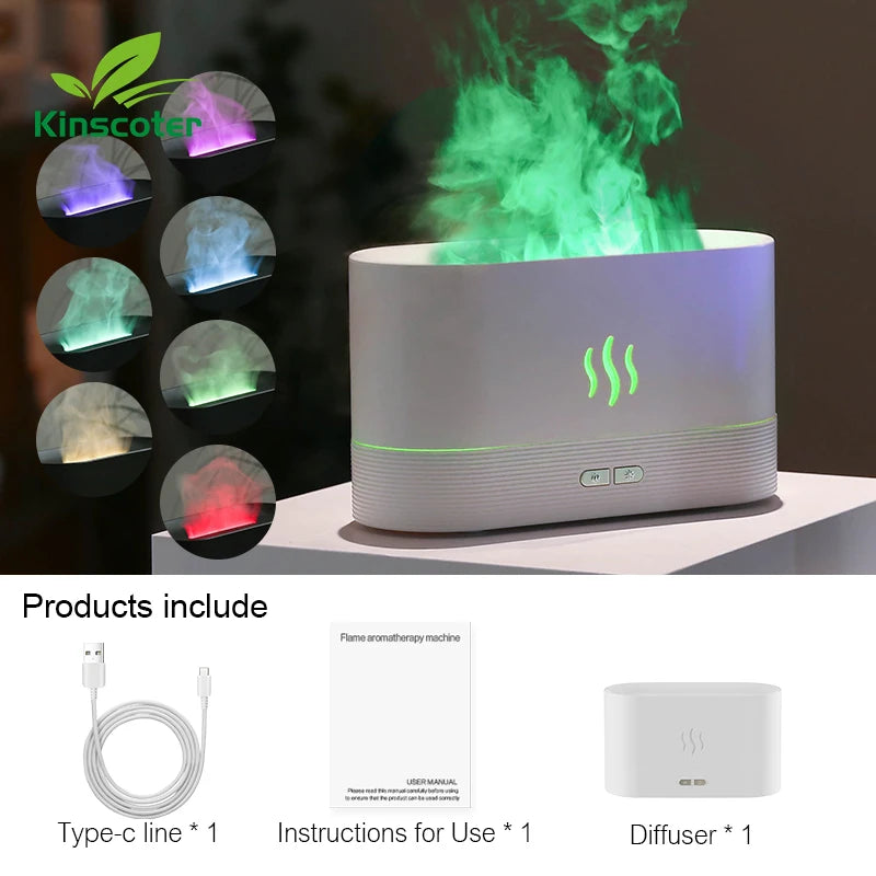 Aroma Diffuser Air Humidifier Cool Mist Maker Fogger Led Essential Oil