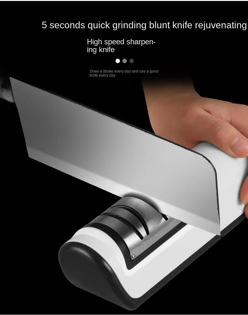 Kitchen Sharpener Automatic Professional Gears Electric Knife