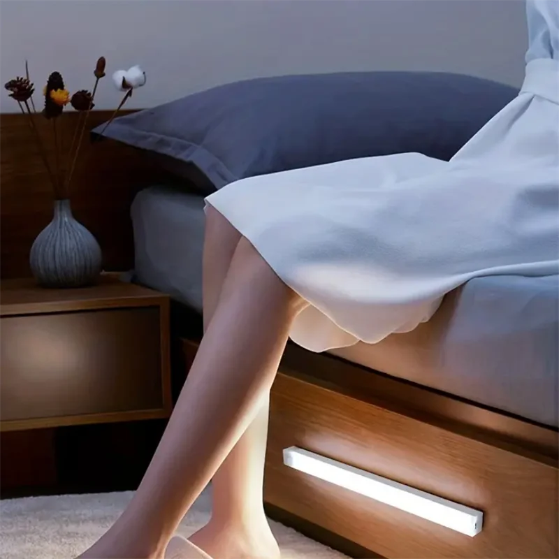 Intelligent USB Charging Sensing Light Strip Display Cabinet Kitchen