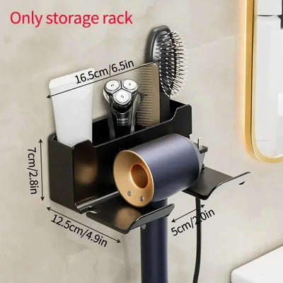 Hair Dryer Holder Wall Dryer Cradle Straightener Stand Hairdryer