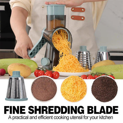 Cheese Grater Versatile Manual Vegetable Slicer Peanut Nuts Grinder