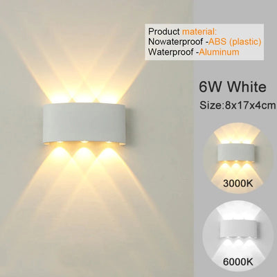 LED Wall Sconces Modern Indoor Outdoor Lamp for Living Room