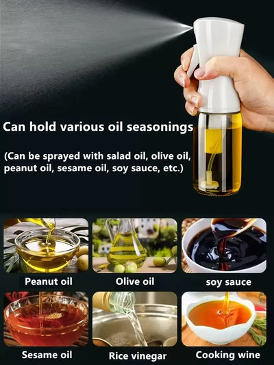 Oil Spray Bottle Kitchen Cooking Olive Oil Dispenser Camping Sprayer