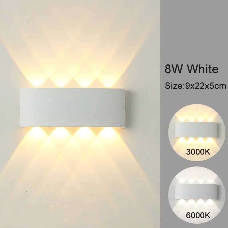 LED Wall Sconces Modern Indoor Outdoor Lamp for Living Room